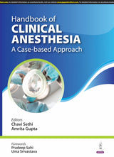 HANDBOOK OF CLINICAL ANESTHESIA (A CASE-BASED APPROACH) - Retail Maharaj