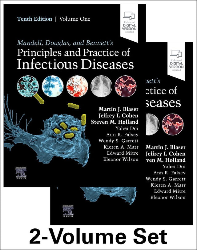 Mandell, Douglas, and Bennett's Principles and Practice of Infectious Diseases 10th/2026 (2 Vols) - Retail Maharaj