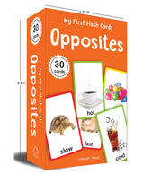 My First Flash Cards: Opposites: 30 Early Learning Flash Cards For Kids - Retail Maharaj