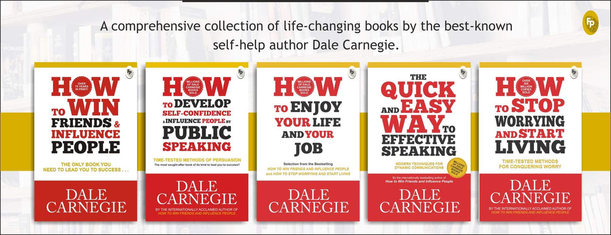 The Best of Dale Carnegie (Set of 5 Books) - Retail Maharaj