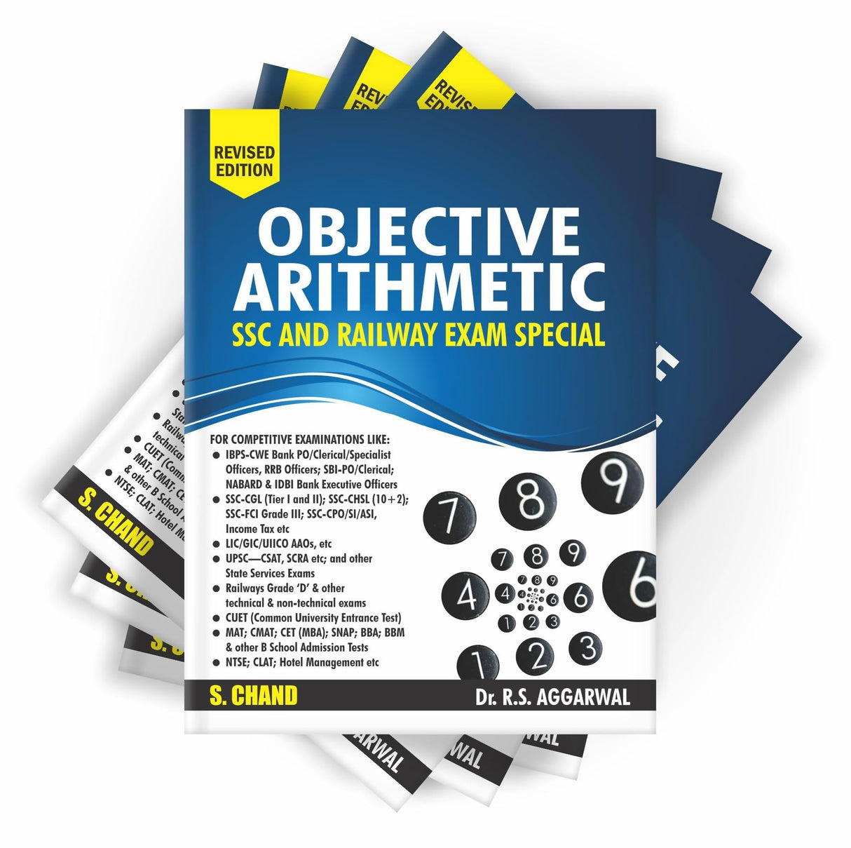 Objective Arithmetic SSC And Railway Exam Special & Other Competitive Exams 2025 | SSC CGL, CHSL, CPO, MTS, Railway Group D, NTPC, RRB Officers, Bank SBI PO, Clerk, Police SI | Maths Book | In English - Retail Maharaj
