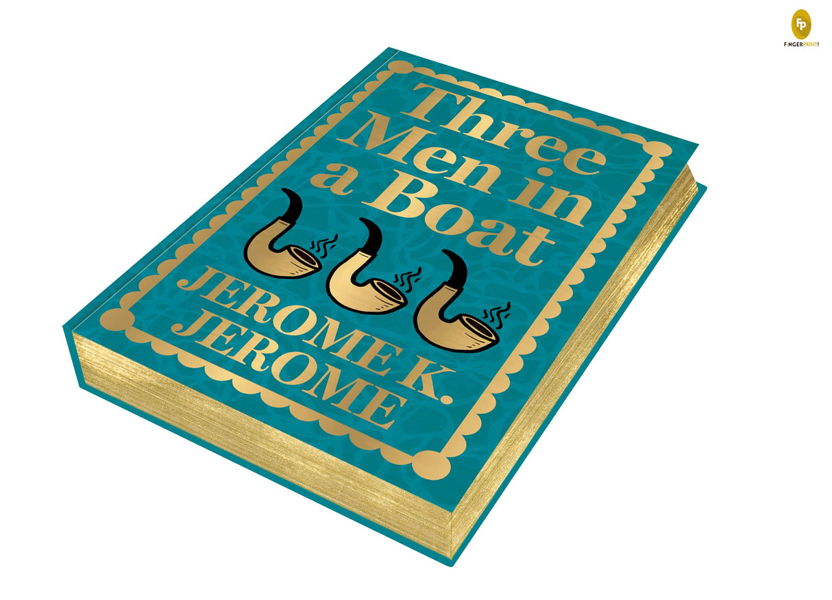 Three Men in a Boat by Jerome K. Jerome (Deluxe Hardbound Edition) – Classic Literature| Hilarious Adventures |Timeless Classic - Retail Maharaj