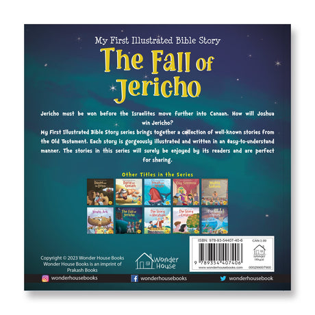 My First Illustrated Bible Story: The Fall of Jericho - Retail Maharaj