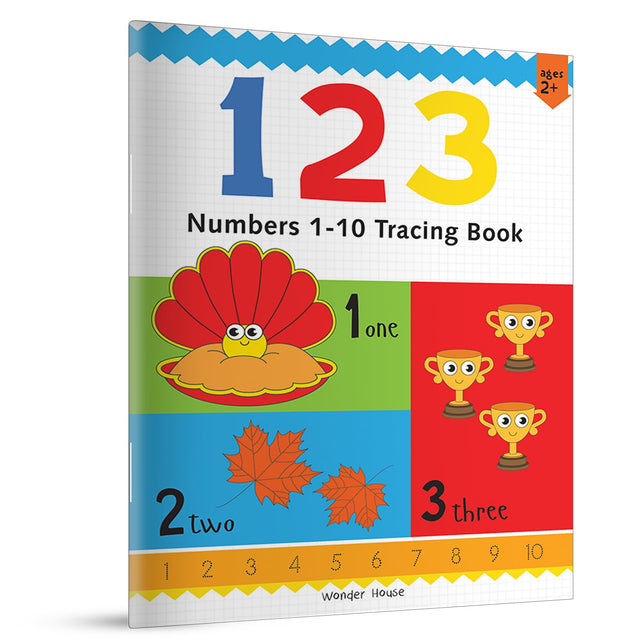 Preschool Activity Book: 123 – Numbers 1–10 Tracing Book for Kids Ages 3–5 | Learn to Count, Trace & Write Numbers with Fun Activities | Early Math Skills Workbook | 2+ Hours of Learning Fun - Retail Maharaj