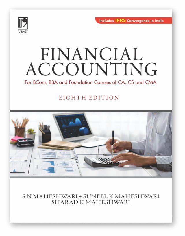 Financial Accounting For B.Com, BBA and Foundation Courses of CA, CS and CMA (8/e) - Retail Maharaj