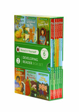 Read It Yourself with Ladybird: Developing Readers Level 2: 6 Books Collection Box Set (The Three Little Pigs, The Gingerbread Man, Little Red Riding Hood, Sleeping Beauty and Chicken Licken) - Retail Maharaj