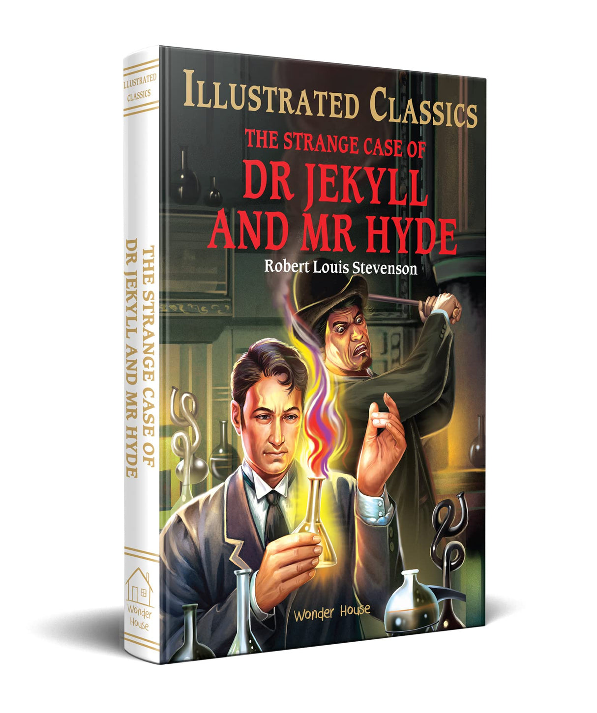 The Strange Case of Dr Jekyll and Mr Hyde : llustrated Abridged Children Classic English Novel with Review Questions (Hardback) - Retail Maharaj