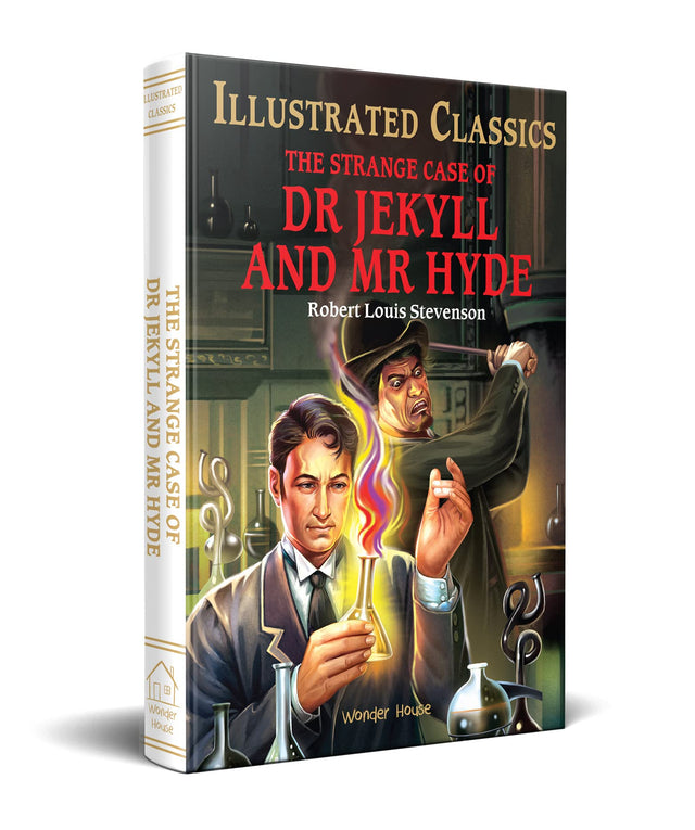 The Strange Case of Dr Jekyll and Mr Hyde : llustrated Abridged Children Classic English Novel with Review Questions (Hardback) - Retail Maharaj