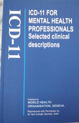 ICD-11 Clinical Descriptions for Mental Health Professionals, Selected Descriptions - Retail Maharaj