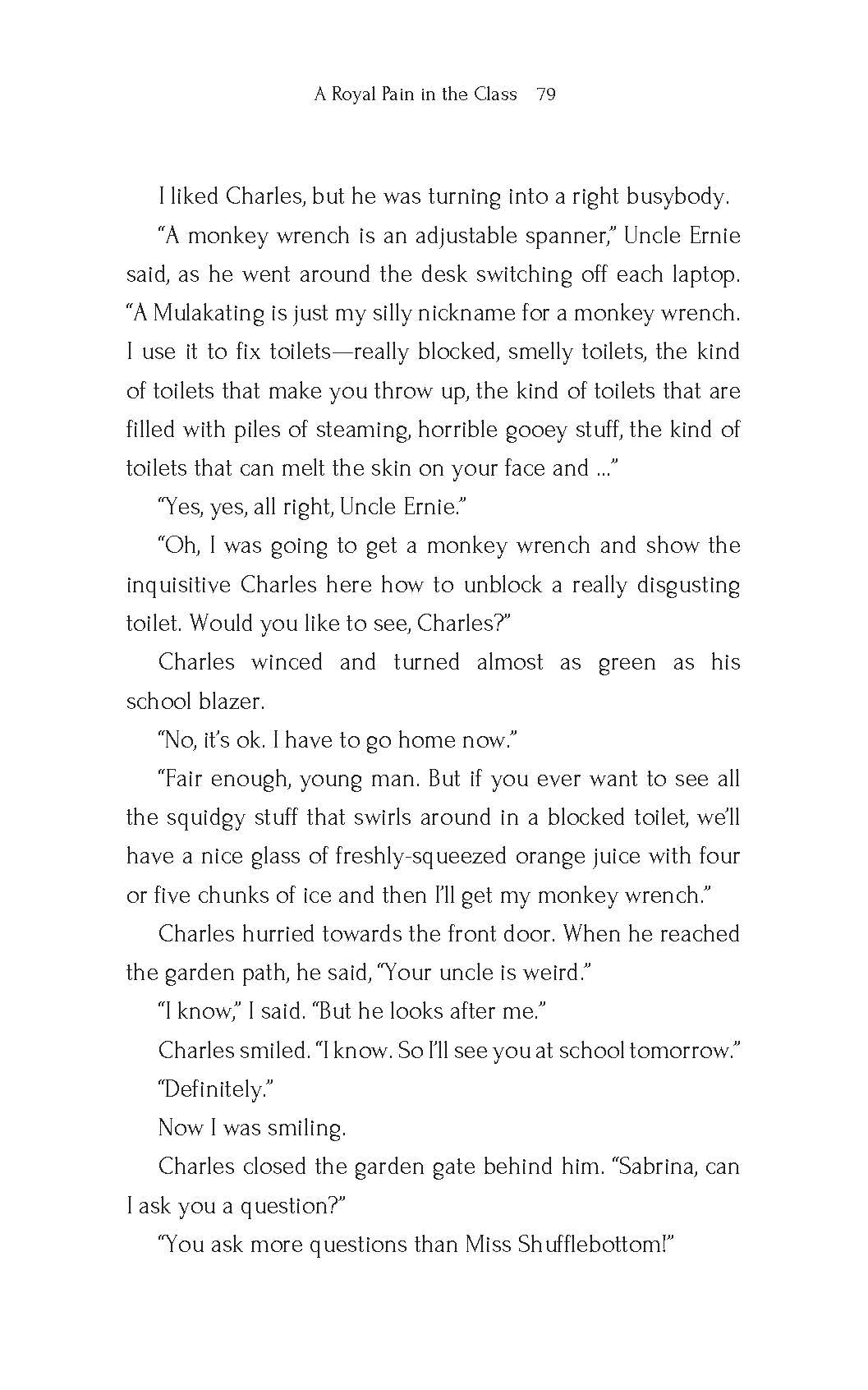 Princess Incognito #01: A Royal Pain In The Class - Retail Maharaj