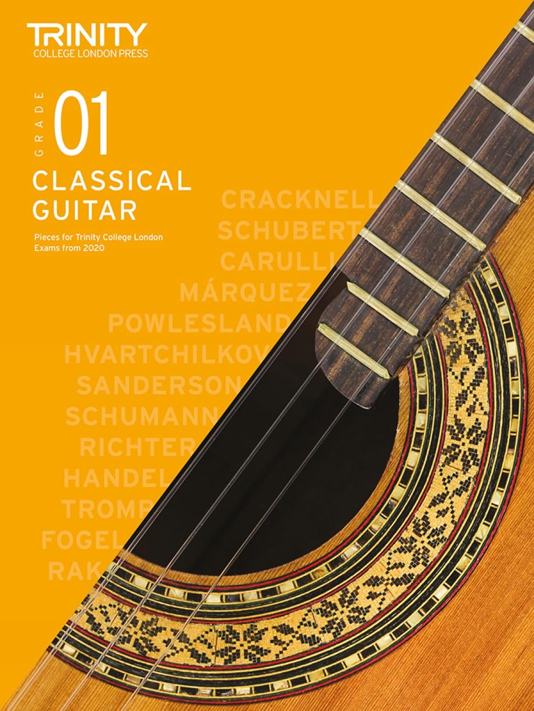 Trinity College London Classical Guitar Exam Pieces 2020-2023: Grade 1 - Retail Maharaj