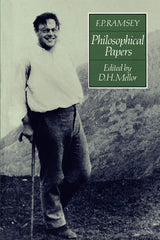 F. P. Ramsey: Philosophical Papers - Retail Maharaj