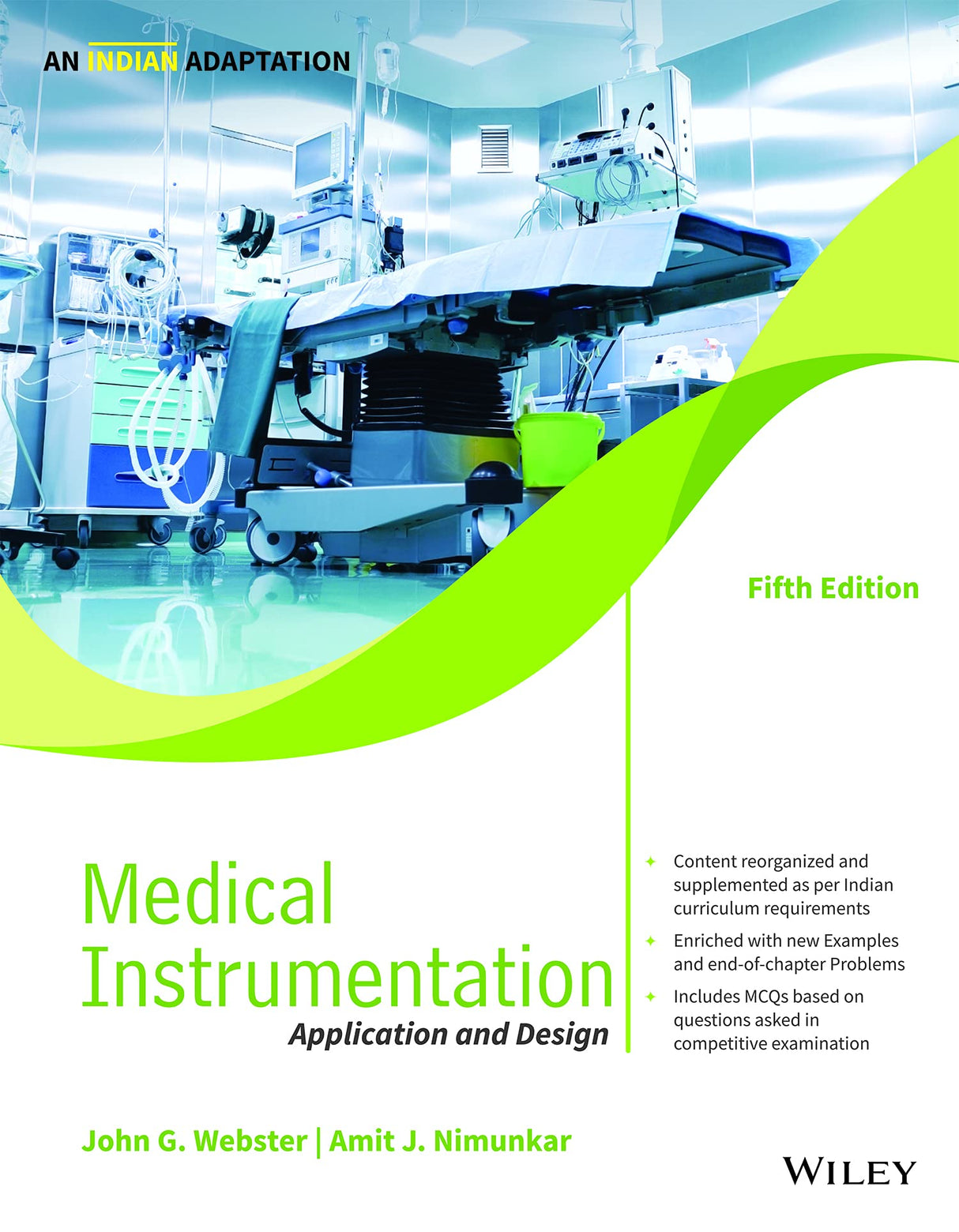 Medical Instrumentation 5ed: Application and Design, An Indian Adaptation - Retail Maharaj