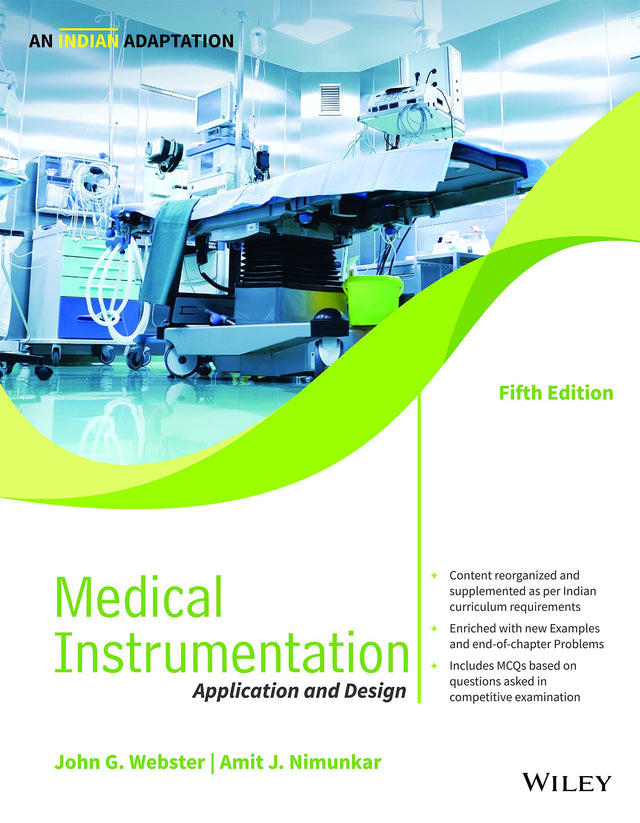 Medical Instrumentation 5ed: Application and Design, An Indian Adaptation - Retail Maharaj