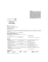 Forensic Psychiatry, 2/e - Retail Maharaj