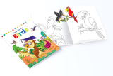 Little Artist Copy Colouring Books: Set of 8 (Birds, Sea Animals, Fruits, Animals, Vegetables, Dinosaurs, Cars and People Around Us) - Retail Maharaj