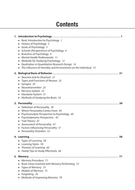 TEXTBOOK OF PSYCHOLOGY - Retail Maharaj