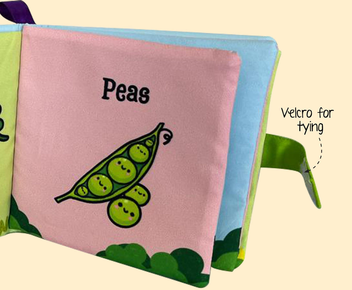Vishv Books Cloth Book My Handy Book of Vegetables - Retail Maharaj