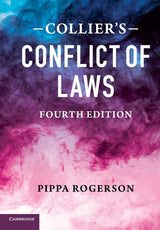 Collier's Conflict of Laws - Retail Maharaj
