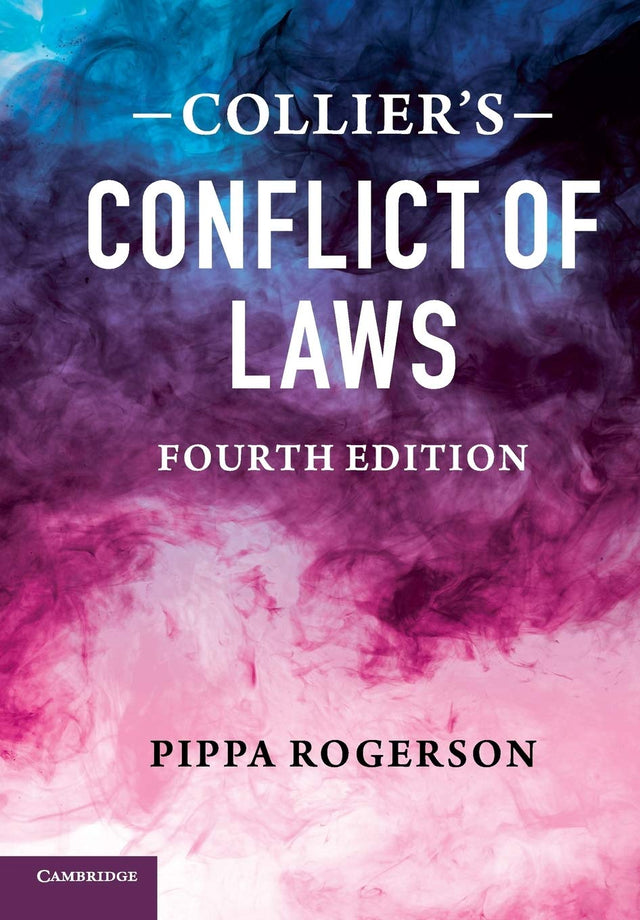 Collier's Conflict of Laws - Retail Maharaj