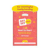 Little Hands Big Hearts - Heart to Heart Conversation Starter Cards (Ages 5 & Above) | Flash Cards for Kids, Family Bonding & Emotional Intelligence | Brain Games for Kids 9-12 - Retail Maharaj