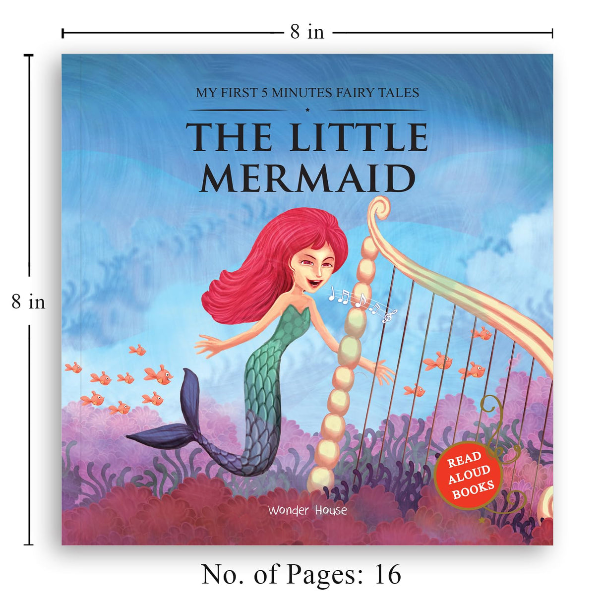 My First 5 Minutes Fairy Tales The Little Mermaid: Traditional Fairy Tales For Children (Abridged and Retold) - Retail Maharaj