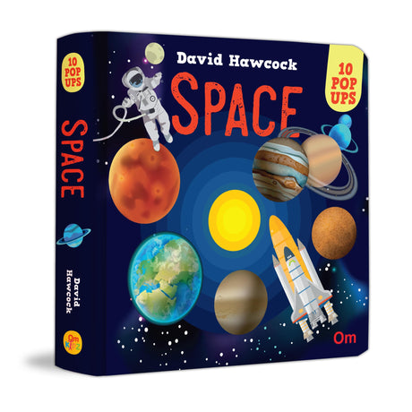 Pop Up Space Book for Children: 3D Interactive Space Adventure Book for Kids | Fun Learning Planets, Stars, Rockets & Fun Facts | Pop Up Guide to the ... Solar System; 3+ Ages (Pop-ups board books) - Retail Maharaj