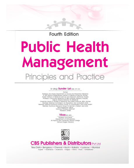 Public Health Management | Principles and Practice 4E | (PB -2026 ) - Retail Maharaj