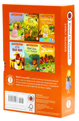 Read It Yourself with Ladybird: Early Readers Level 1: 6 Books Collection Box Set (Cinderella, The Three Fish, Little Red Hen, Goldilocks and the Three Bears, and The Lion and the Rabbit) - Retail Maharaj