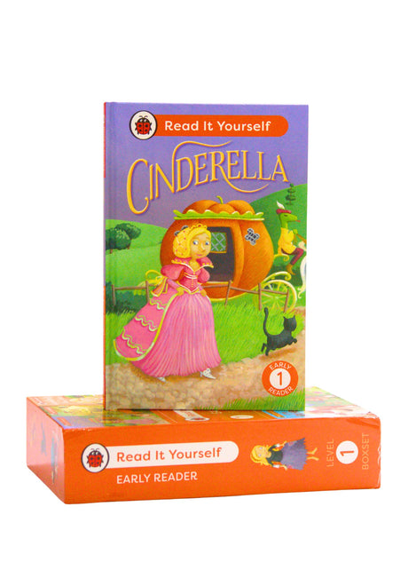 Read It Yourself with Ladybird: Early Readers Level 1: 6 Books Collection Box Set (Cinderella, The Three Fish, Little Red Hen, Goldilocks and the Three Bears, and The Lion and the Rabbit) - Retail Maharaj