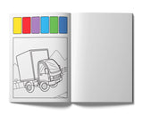 Pick and Paint Coloring Activity Book For Kids: Vehicles - Retail Maharaj