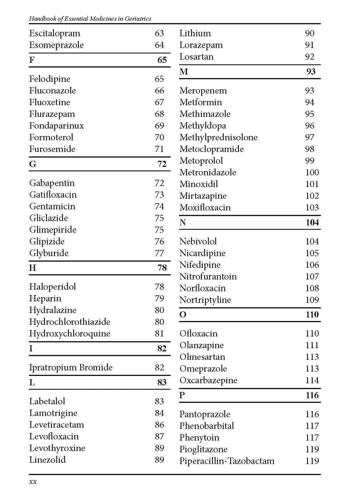 Handbook of Essential Medicines in Geriatrics - Retail Maharaj