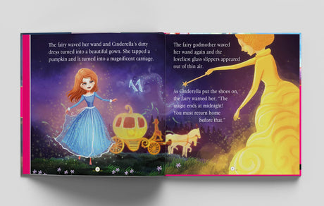 Princess Fairy Tales: Ten Traditional Fairy Tales For Children (Abridged and Retold With Large Font For Easy Reading) 8 Inches X 8 Inches - Hardback - Retail Maharaj
