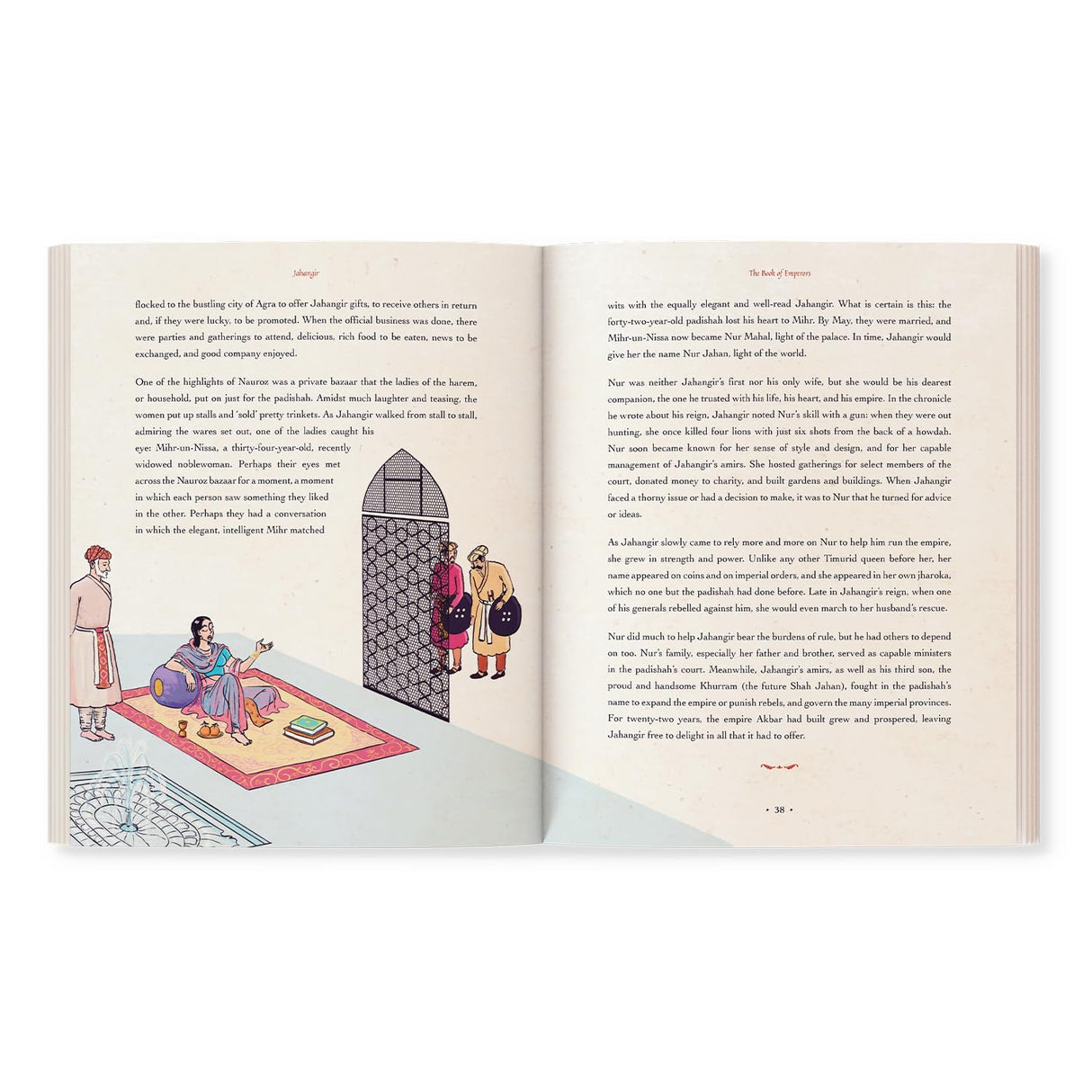 The Book of Emperors: An Illustrated History of the Mughals - Retail Maharaj