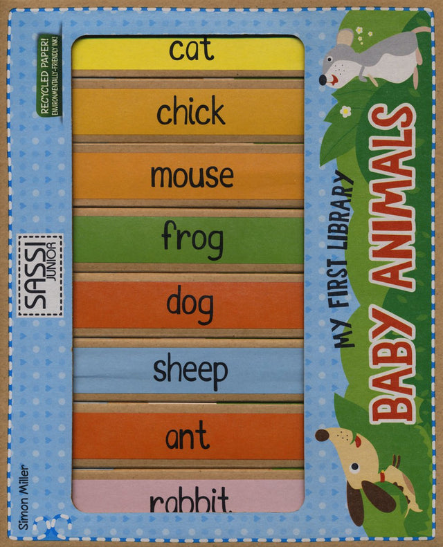 MY FIItST LIBRARY - BABY ANIMALS - Retail Maharaj