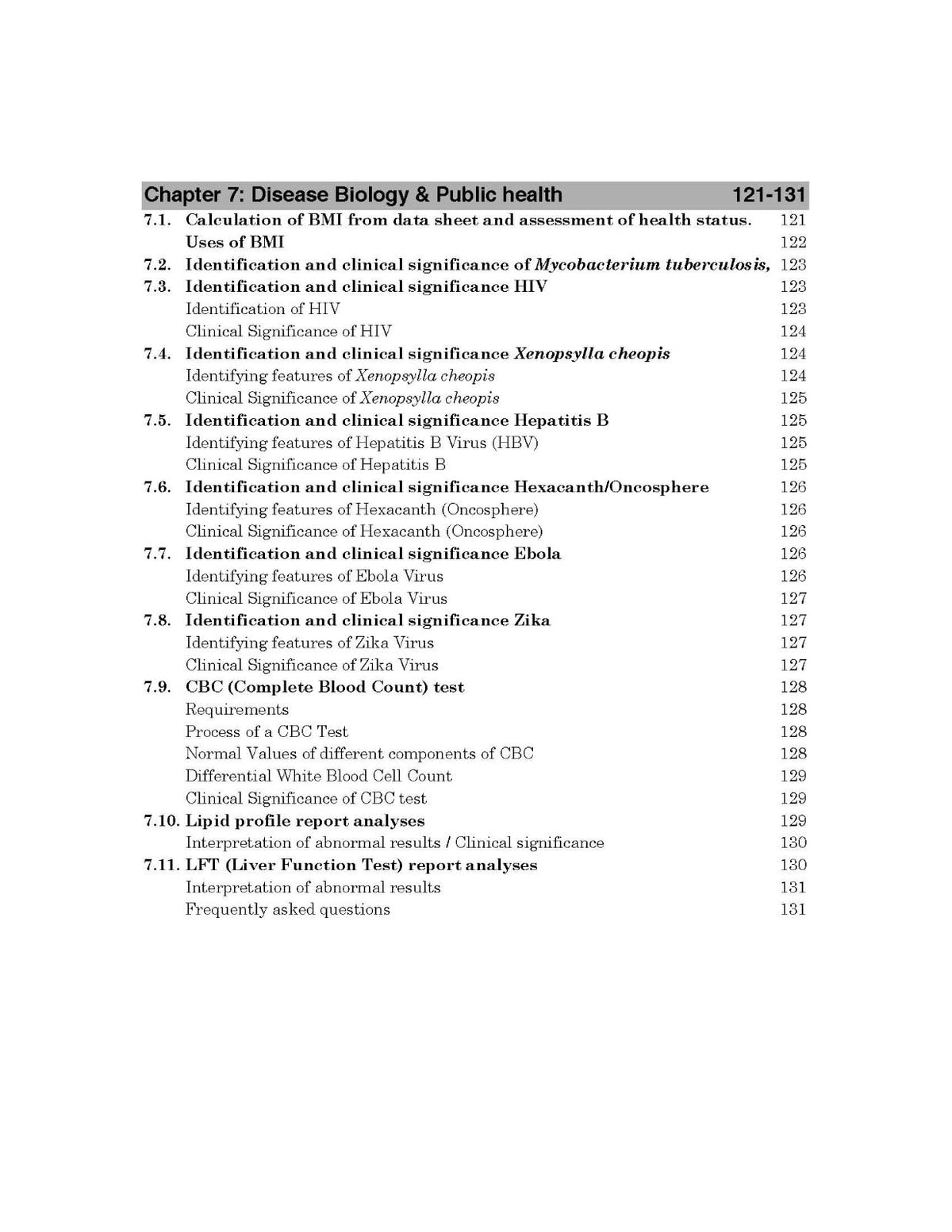 Zoology Practical Manual (Semester 7 & 8) (English Version)