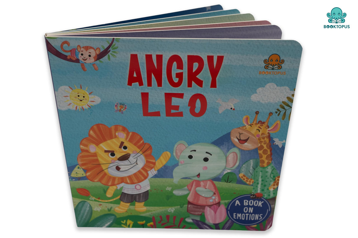 The Angry Lion Emotion Board Book - Retail Maharaj