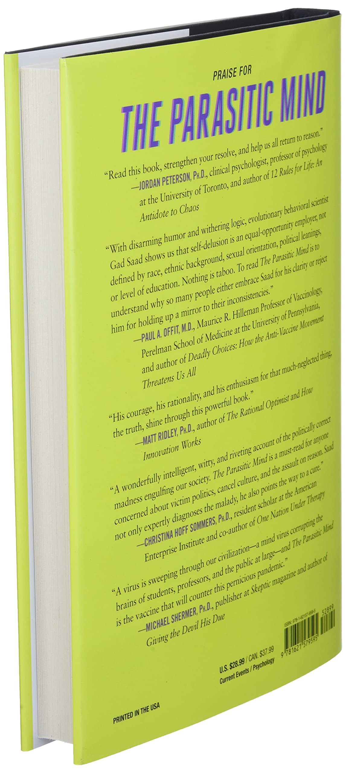 The Parasitic Mind: How Infectious Ideas Are Killing Common Sense - Retail Maharaj