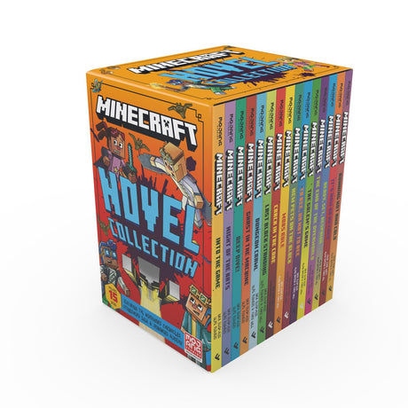 Minecraft Novel Collection: Official illustrated LitRPG children’s gaming fiction – perfect gift for fans of A Minecraft Movie and kids aged 6, 7, 8 & 9! - Retail Maharaj
