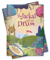 The Jackal and the Drum - Illustrated Moral Story for Children - Retail Maharaj