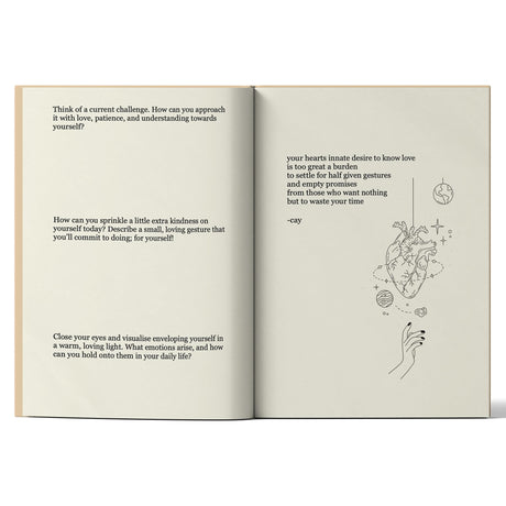 Glimmers: Your Daily Journal For Positive Reflection | Includes Poetry, Prompts, and Reflections to Spark Joy, Gratitude, Healing, and Inner Peace - Retail Maharaj