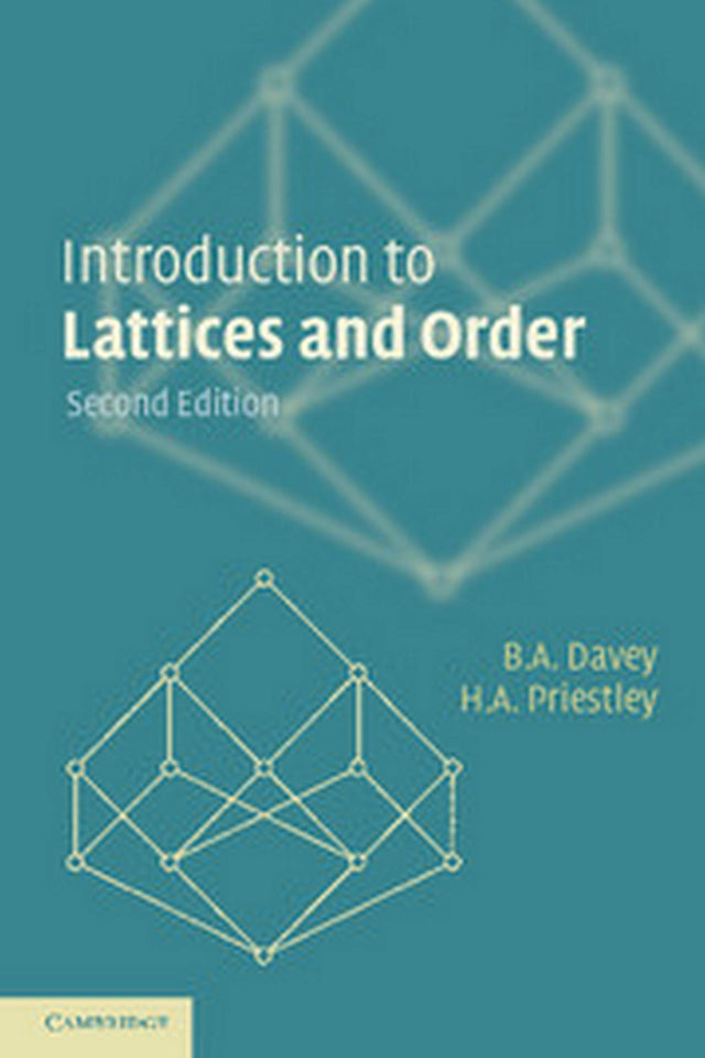 Introduction To Lattices And Order - Retail Maharaj