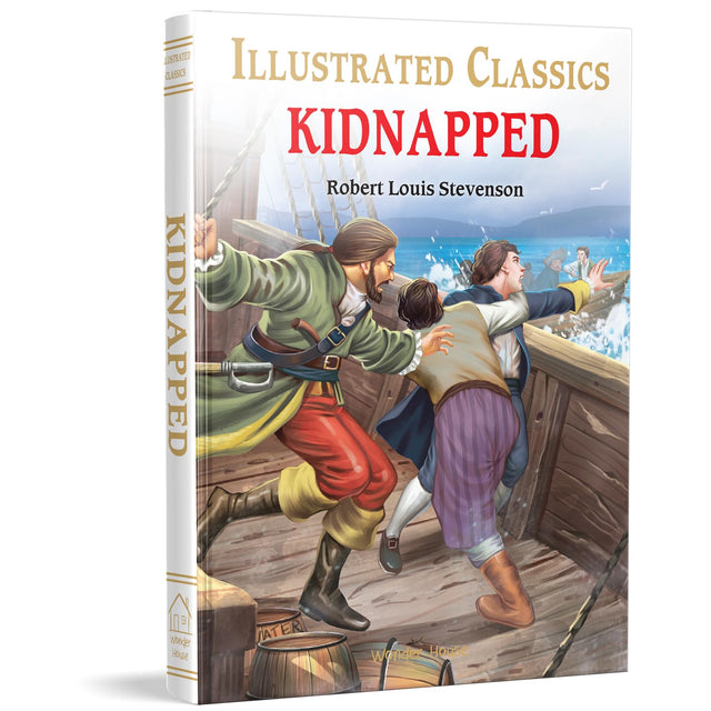 Kidnapped for Kids : Illustrated Abridged Children Classic English Novel with Review Questions - Retail Maharaj