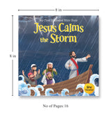 My First Illustrated Bible Story: Jesus Calms the Storm - Retail Maharaj