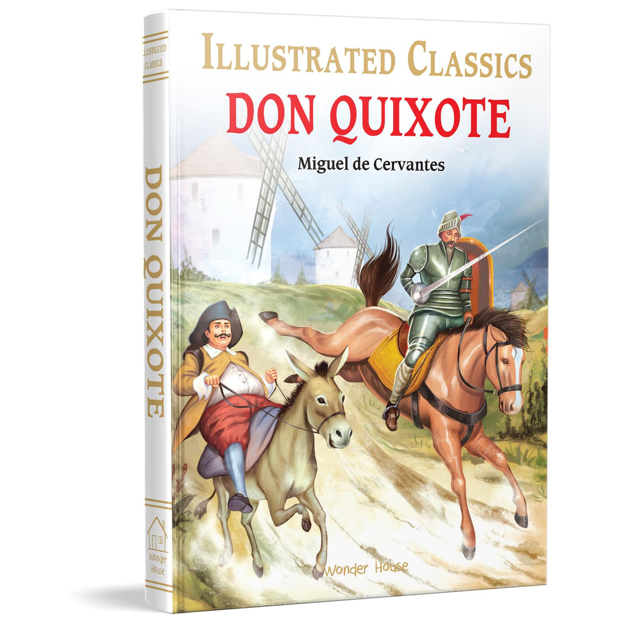 Don Quixote for Kids : Illustrated Abridged Children Classic English Novel with Review Questions (Illustrated Classics) - Retail Maharaj