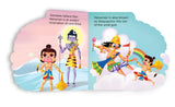 My First Shaped Board Book: Illustrated Lord Hanuman Hindu Mythology Picture Book for Kids Age 2+ (Indian Gods and Goddesses) - Retail Maharaj