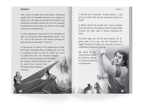 Mahabharata - Illustrated Book For Children (Paperback Edition) - Retail Maharaj