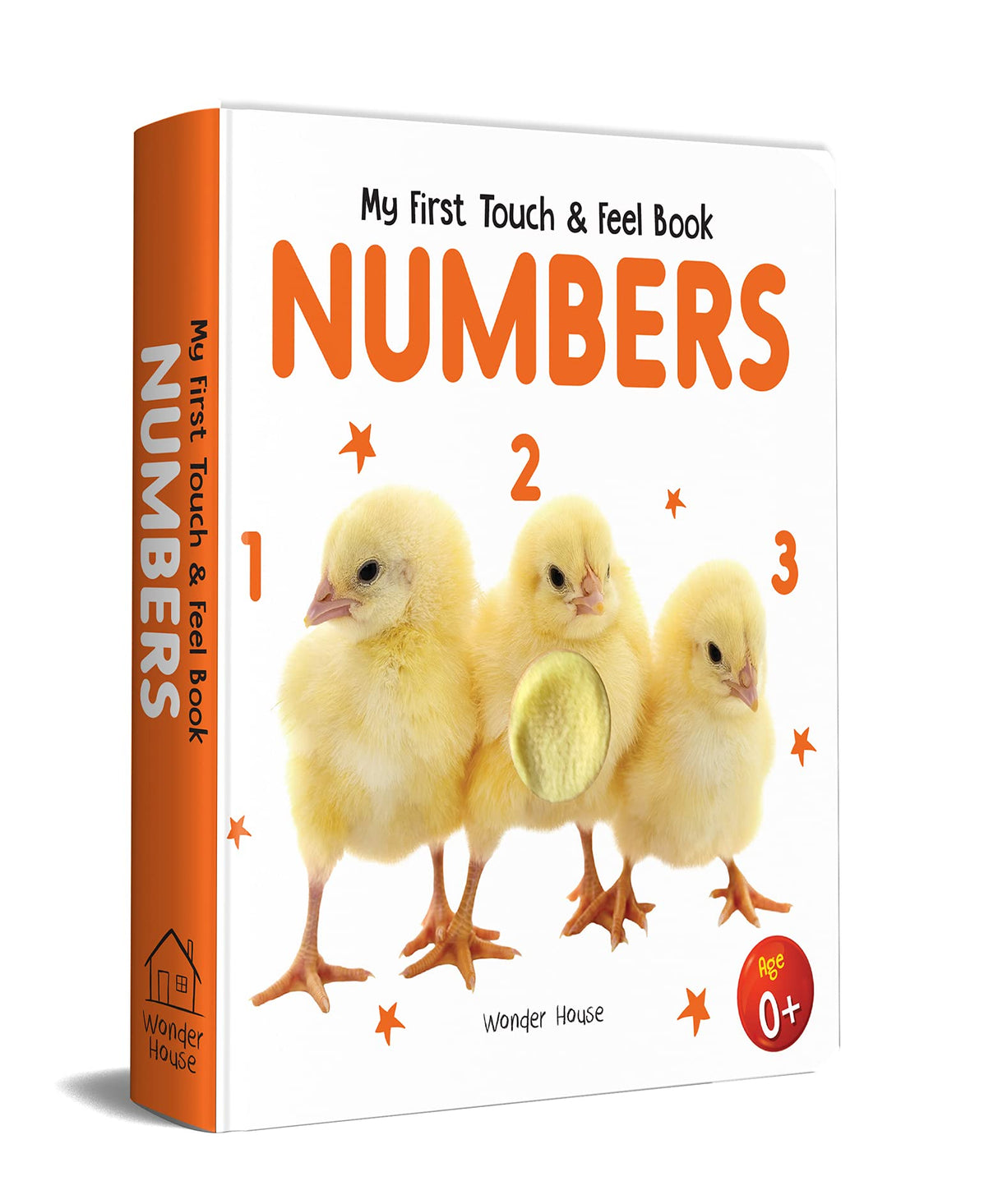 My First Book of Touch And Feel - Numbers : Touch And Feel Board Book For CHildren - Retail Maharaj