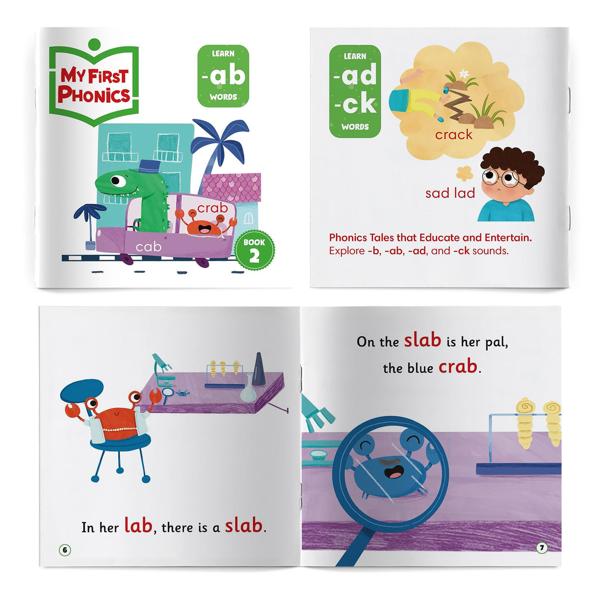 My First Phonics: Box Set of 10 books for Kids – Learn-to-Read Library| Sight Words, Rhyming Stories & CVC Word Practice | Early Reading Books for Toddlers, Preschool & Kindergarten (Age 2+) - Retail Maharaj