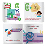 My First Phonics: Box Set of 10 books for Kids – Learn-to-Read Library| Sight Words, Rhyming Stories & CVC Word Practice | Early Reading Books for Toddlers, Preschool & Kindergarten (Age 2+) - Retail Maharaj